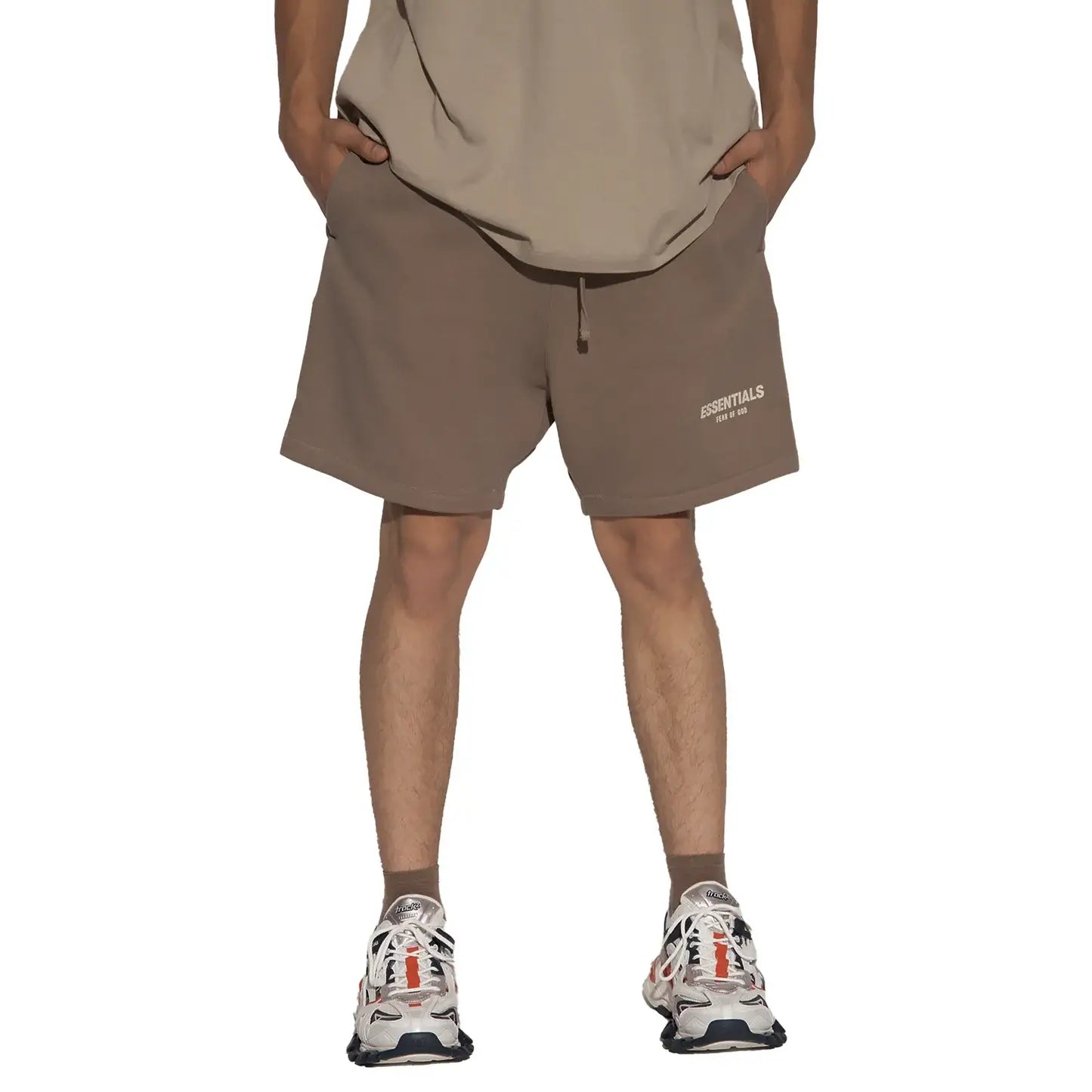 Fear of God Essentials Desert Taupe Korte Broek