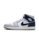 Air Jordan 1 Mid Wolf Grey & Midnight Navy