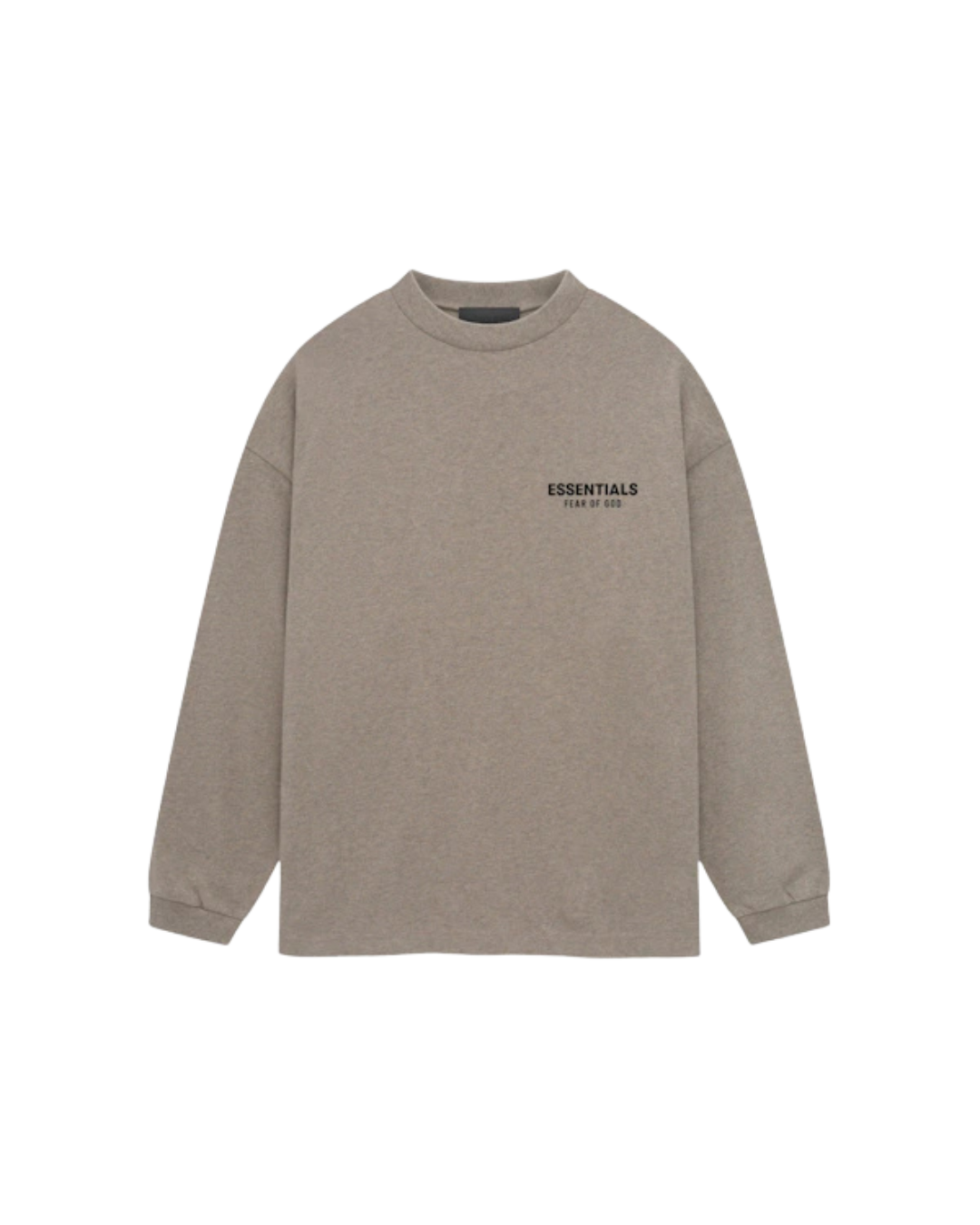 Fear of God Essentials Jersey Long Sleeve T-Shirt Heather Gray
