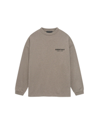 Fear of God Essentials Jersey Long Sleeve T-Shirt Heather Gray