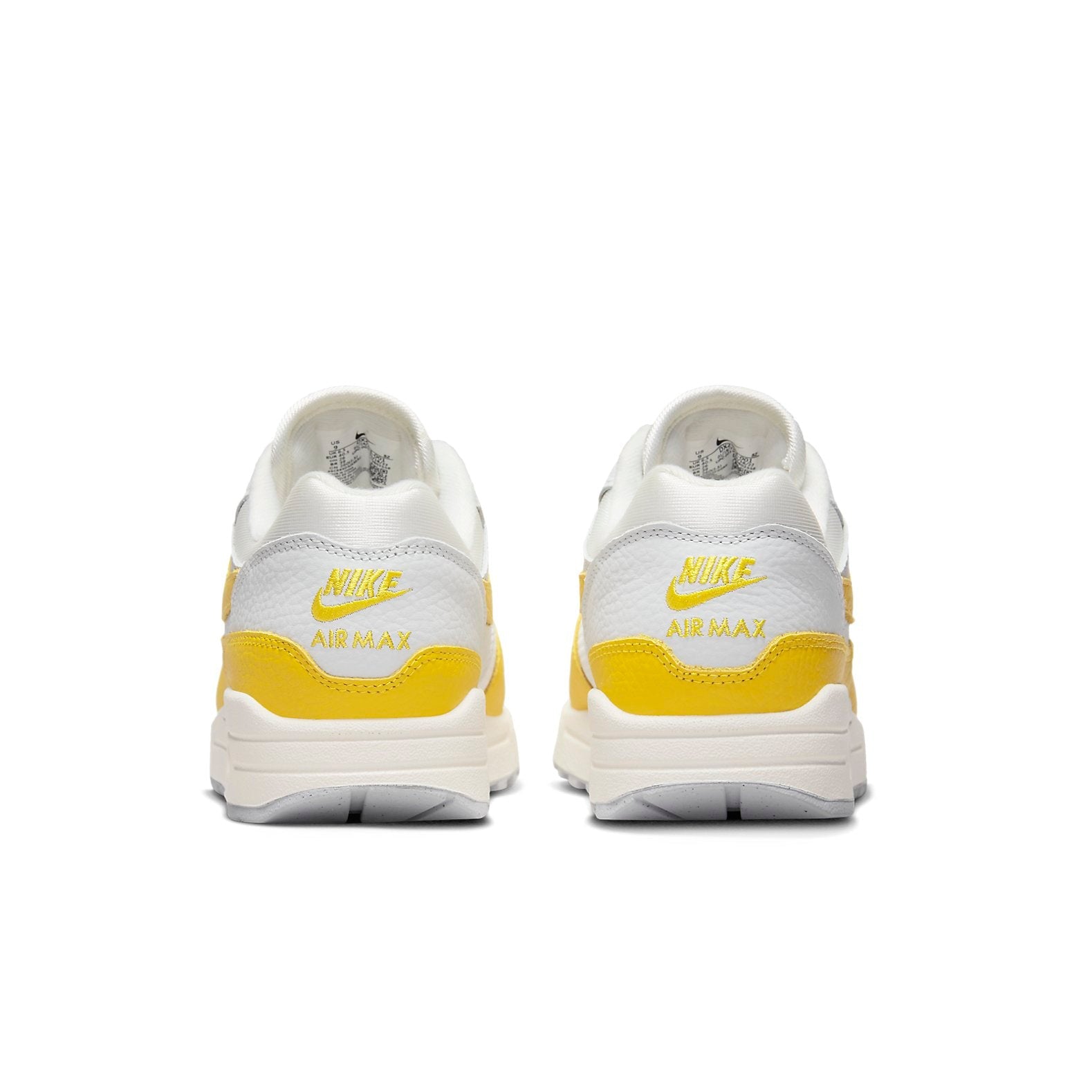 Nike Air Max 1 White Bright Yellow