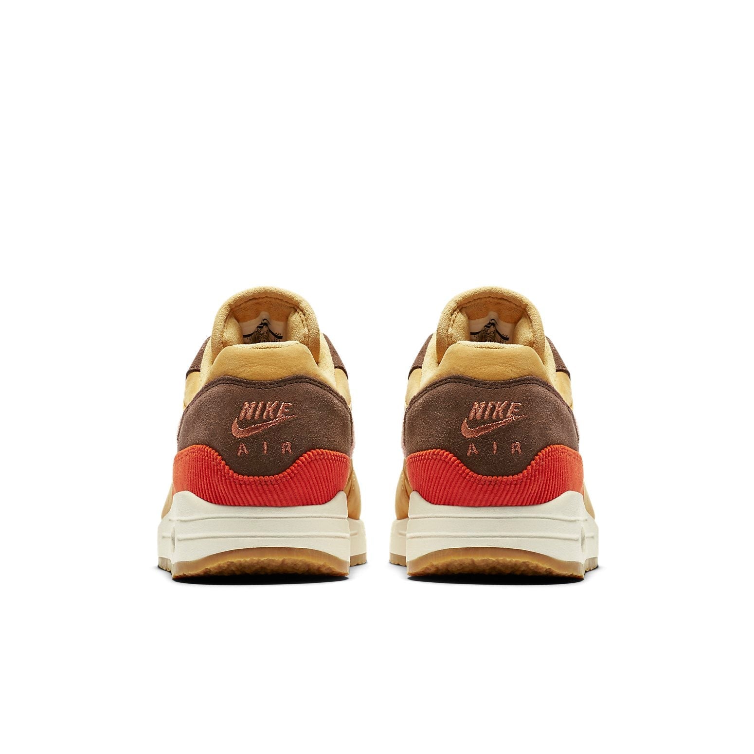 Nike Air Max 1 Crepe Wheat Gold Rust Pink CD7861-700 - detail | Snrkickz