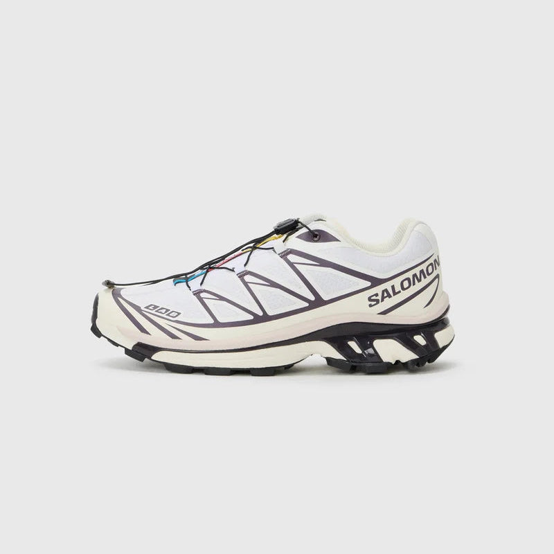 Salomon XT-6 White Vanilla Ice Plum