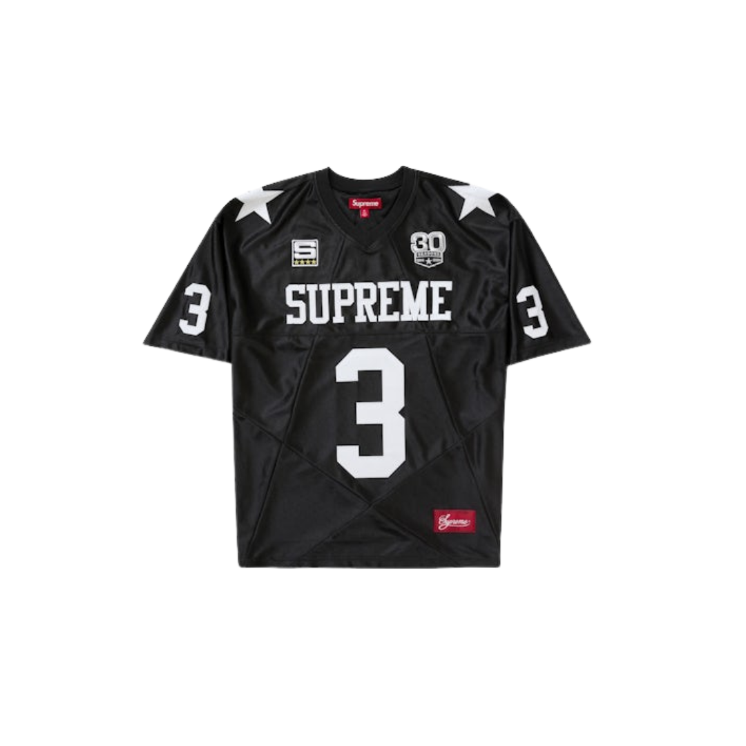 Supreme Star Football Jersey Black