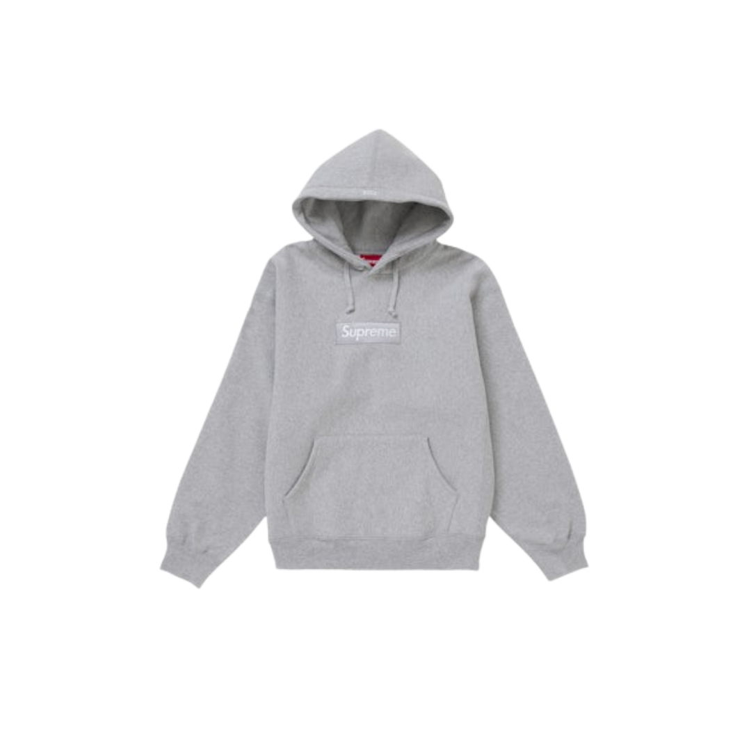 Supreme Box Logo Hooded Sweatshirt Sweatshirt (FW24) Heather Grey