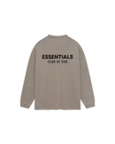 Fear of God Essentials Jersey Long Sleeve T-Shirt Heather Gray