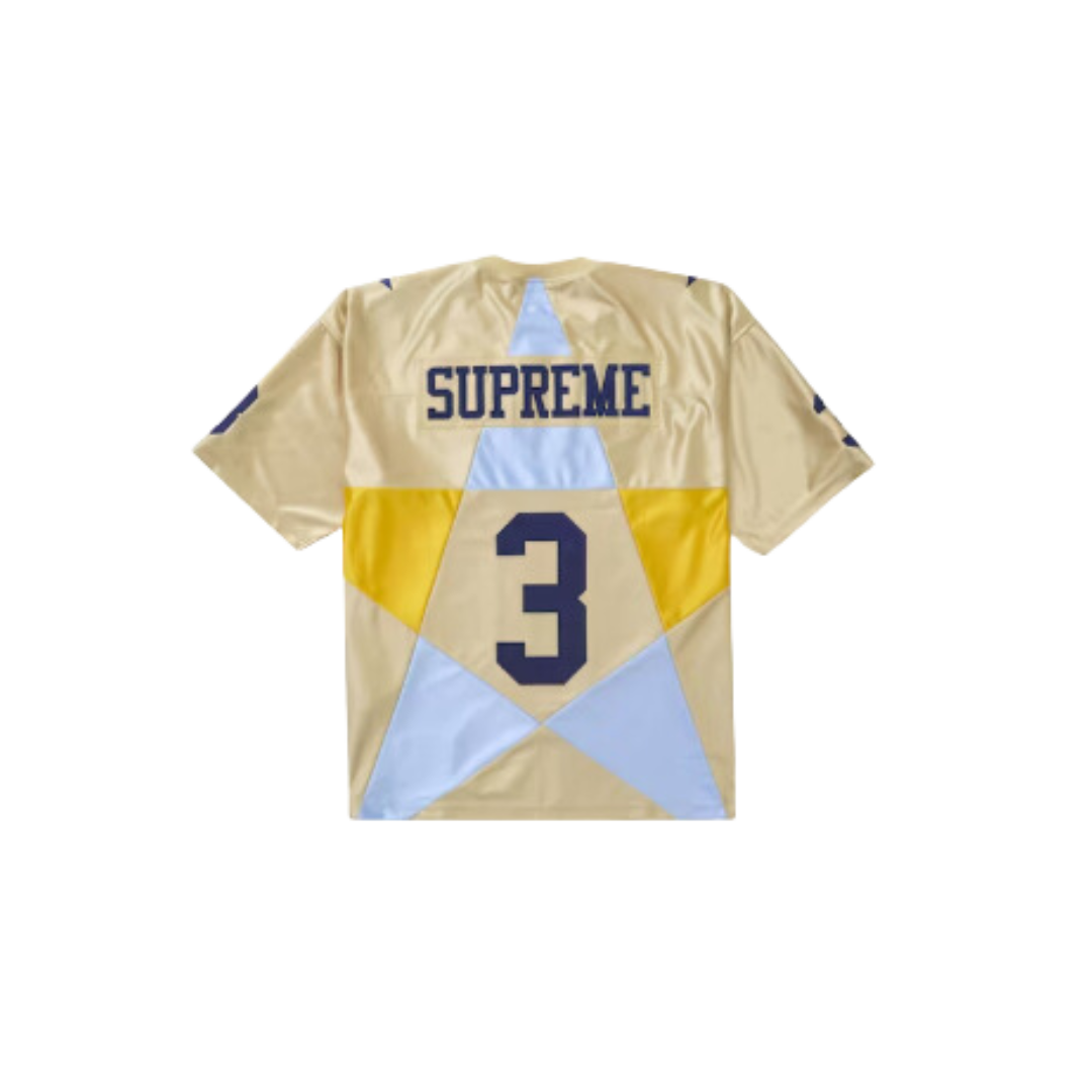 Supreme Star Football Jersey Gold