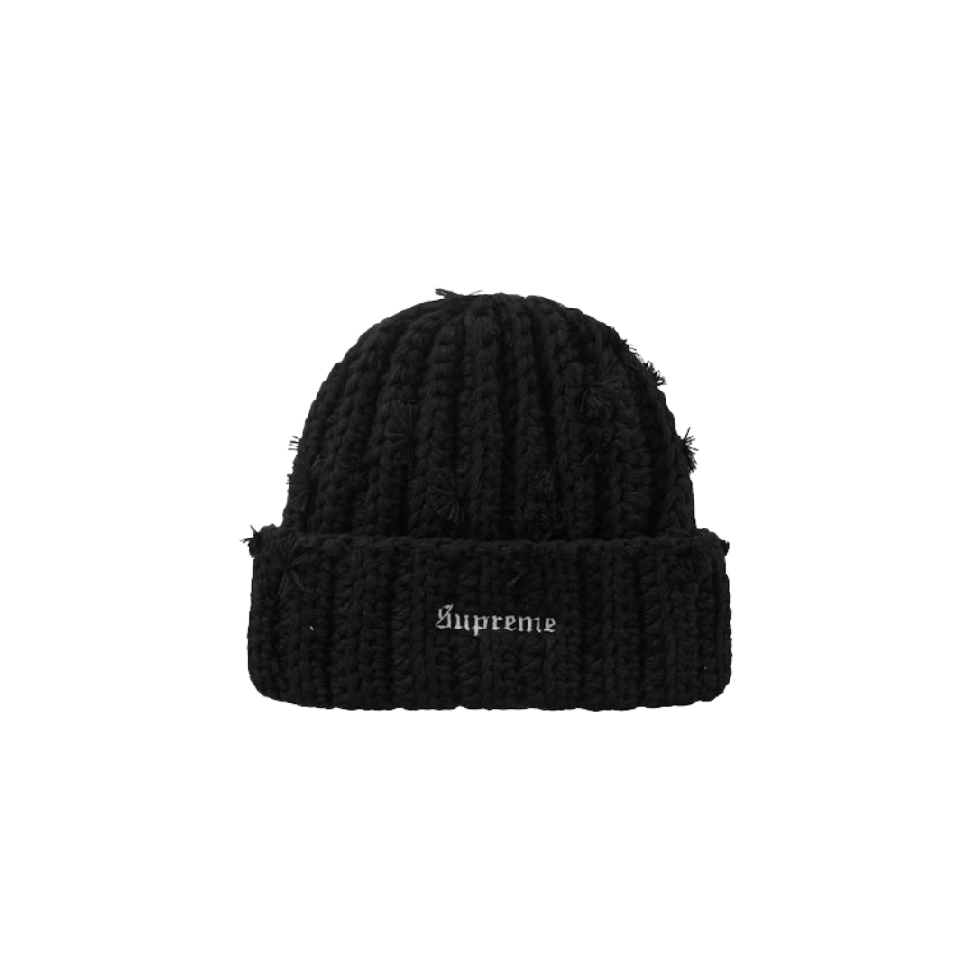 Supreme Hand Tied Beanie Black