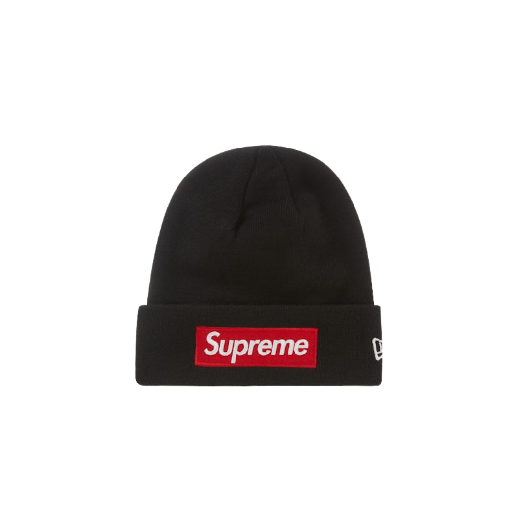 Supreme New Era Box Logo Beanie (FW22) Black