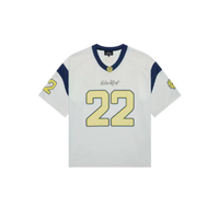 Broken Planet Football Jersey 22 White Blue