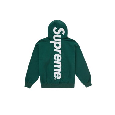Supreme Satin Applique Hooded Sweatshirt (FW24) Dark Green Supreme Satin Applique Hooded Sweatshirt (FW24) Dark Green