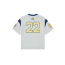 Broken Planet Football Jersey 22 White Blue