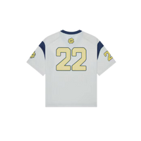 Broken Planet Football Jersey 22 White Blue