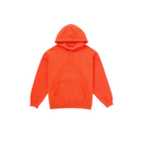 Supreme Satin Applique Hooded Sweatshirt (FW24) Bright Orange