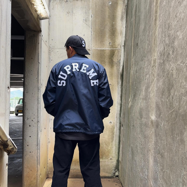 Supreme®/Champion® Coaches Jacket ネイビー　M Supreme x Champion 2024SS Coaches Jacket Navy XLサイズ