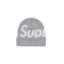 Supreme Big Logo Beanie (FW24) Ash Grey