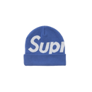 Supreme Big Logo Beanie (FW24) Blue