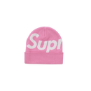 Supreme Big Logo Beanie (FW24) Pink