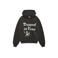 Broken Planet Trapped In Time Hoodie Soot Black