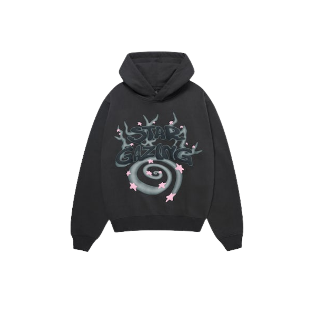 Broken Planet Stargazing Hoodie Soot Black