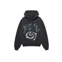 Broken Planet Stargazing Hoodie Soot Black