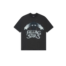 Broken Planet Falling Stars T-Shirt Soot Black