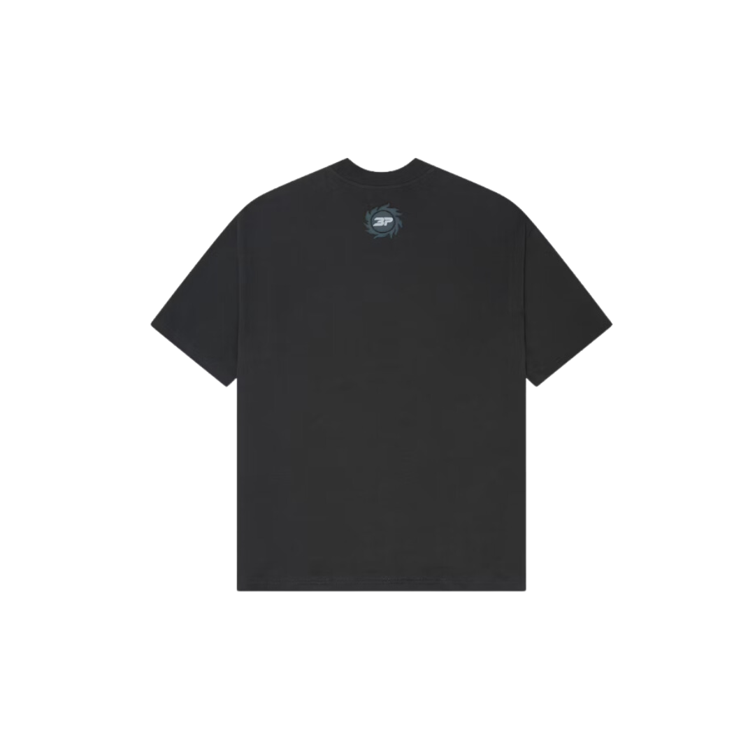 Broken Planet Falling Stars T-Shirt Soot Black