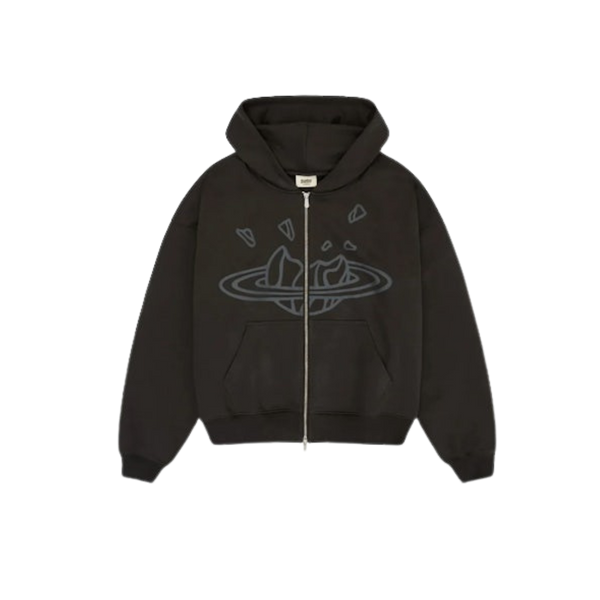 トップス STRONG 005 BROKEN HOODIE (BLACK) STRONG 005 BROKEN HOODIE (BLACK)