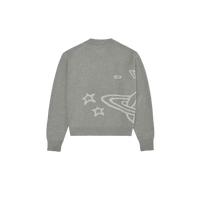 Broken Planet Knit Sweater Heather Grey