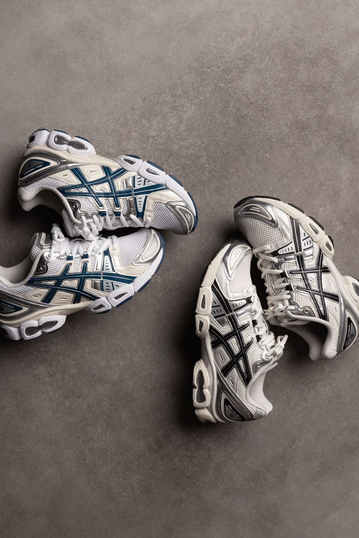 ASICS Gel-Nimbus 9 Weiß Helles Indigo