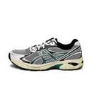 ASICS GT-2160 White Jasper Green 1203A275-106 zijaanzicht met wit mesh, groene overlays en metallic zilveren accenten in retro running stijl

