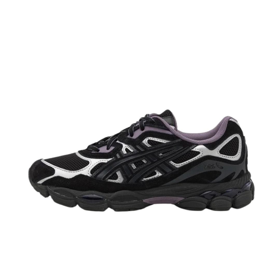 ASICS Gel-NYC Black Purple Graphite Grey