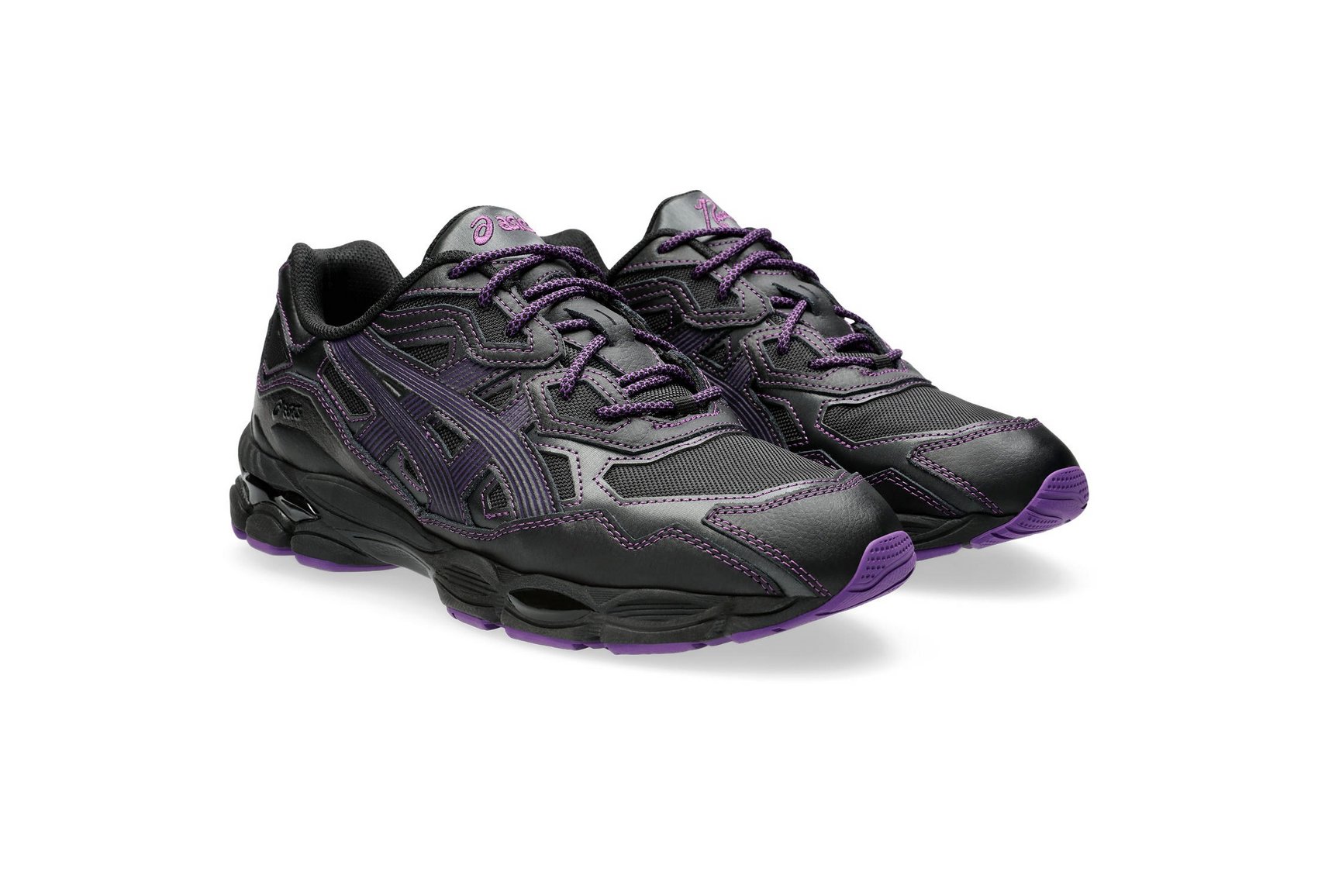 ASICS Gel-NYC Needles Black Purple (1201B008-001) | Snrkickz 2
