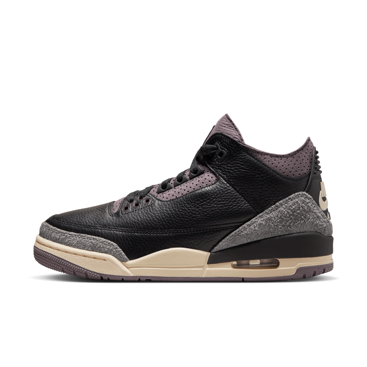 A Ma Maniére x Air Jordan 3 'Black' - W.Y.W.S Pack FZ4811-001 Snrkickz