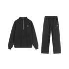Alo Accolade 1/4 Zip Pullover Anthracite Full Set