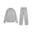 Alo Accolade 1/4 Zip Pullover Athletic Heather Grey Full Set