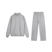 Accolade 1/4 Zip Pullover Athletic Heather Grey Full Set 