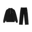 Alo Accolade 1/4 Zip Pullover Black Full Set
