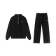 Alo Accolade 1/4 Zip Pullover Black Full Set