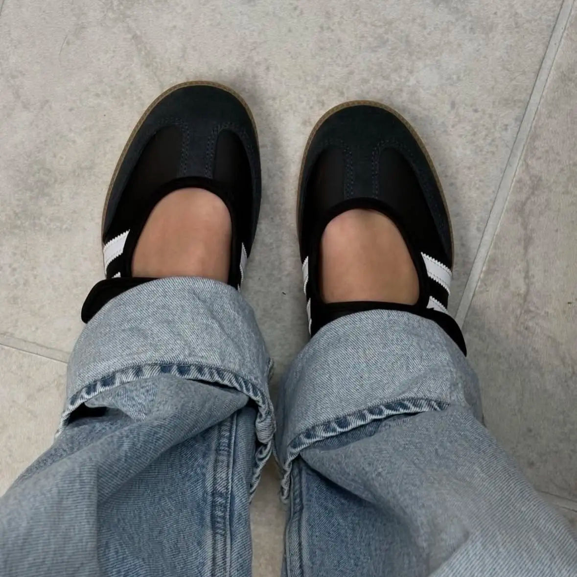 Adidas Samba Jane Black White Gum (GS)
