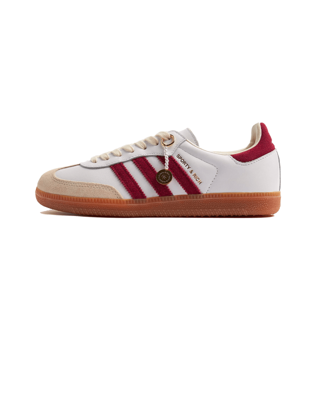 Adidas Samba OG Sporty & Rich White Core Burgundy