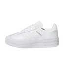 Adidas Gazelle Bold Triple White (Women's) - SnrKickz