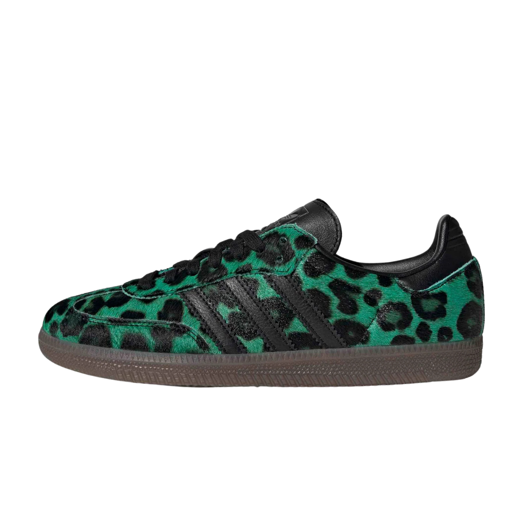 Adidas Samba OG Leopard Semi Screaming Green HQ9374 | Snrkickz