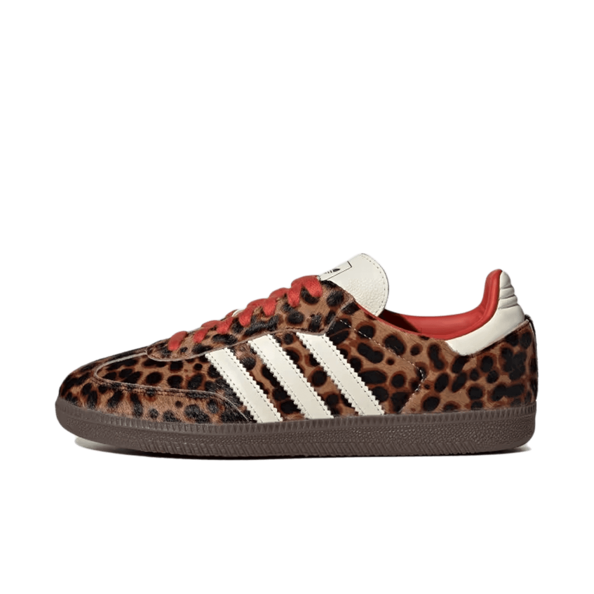 Adidas Samba OG Gebraucht Rot Leopard (Damen)