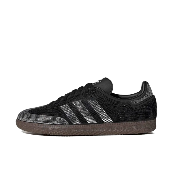 Adidas Samba OG Rhinestone Black Silver (Women's)