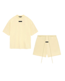 Fear of God Essentials Garden Yellow Short Set FW23