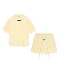 Fear of God Essentials Garden Yellow Short Set FW23