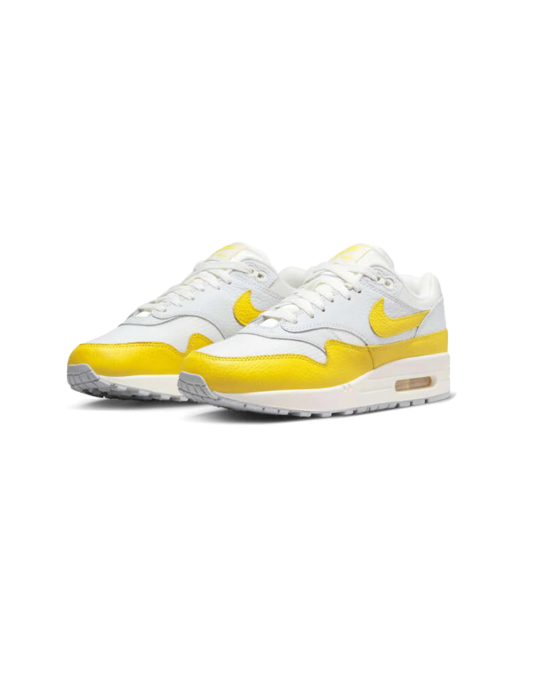 Nike Air Max 1 White Bright Yellow