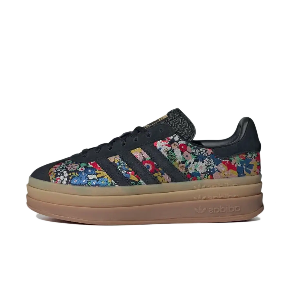 Adidas Gazelle Bold Liberty London Floral Embroidery (Women's) (JI2572) | Snrkickz