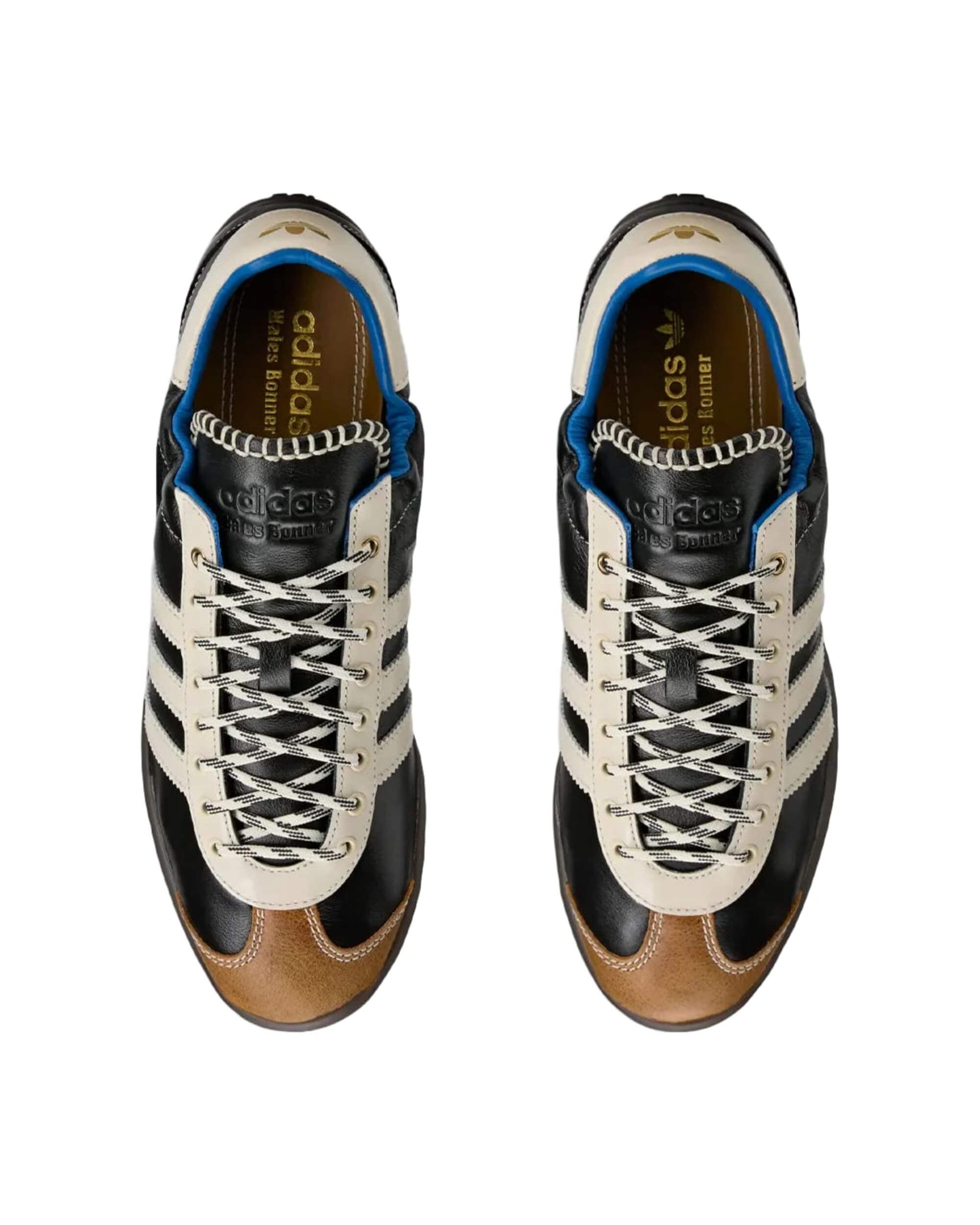 Adidas Karintha OG Wales Bonner White Black Lush Blue (KI8476) | Snrkickz 1